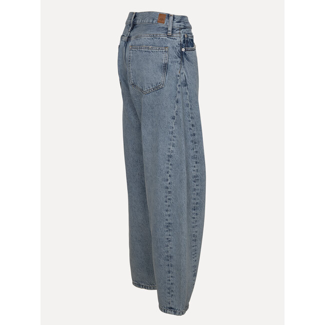 MERYL BALLON FIT JEANS Mid Blue Denim