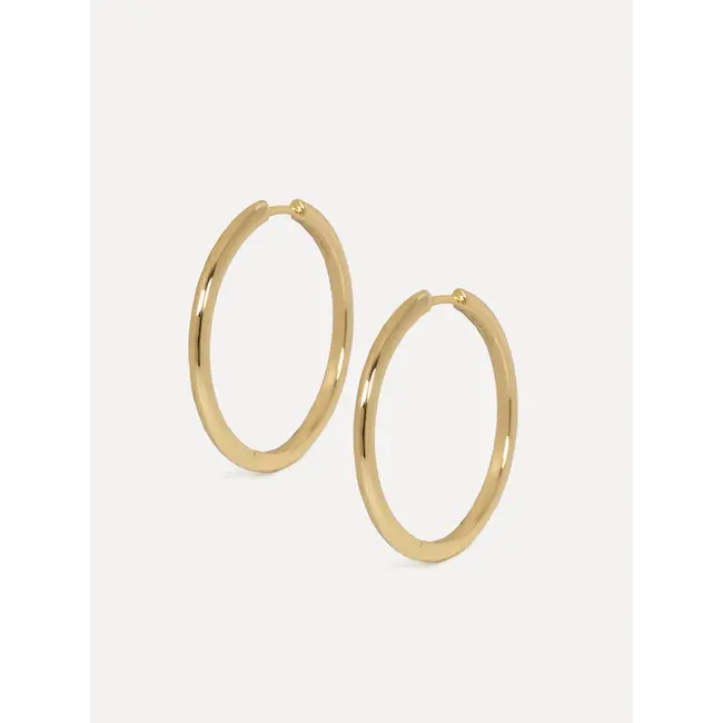 CARLY LARGE EARRINGS SET Gold