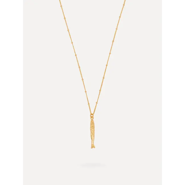 RANA FISH NECKLACE Gold