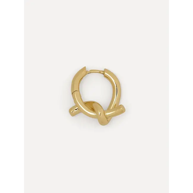 JAZZ KNOT EARRING Gold