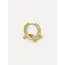 JAZZ KNOT EARRING Gold