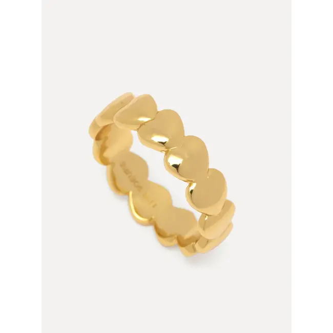 GABI HEART RING Gold