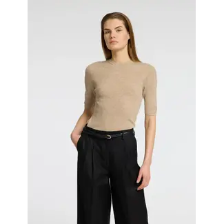 Selected Femme INGRID KNIT SHIRT Fossil