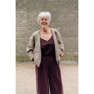My Essential Wardrobe ESTELLE STRAP TOP Fudge