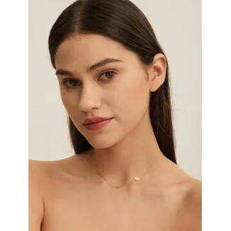 Les Soeurs ROMA SMILEY NECKLACE Gold