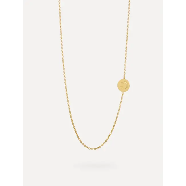 ROMA SMILEY NECKLACE Gold