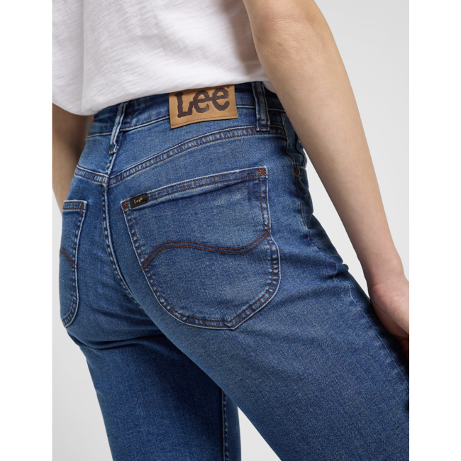 CAROL CROPPED REGULAR STRAIGHT Hyper Mid Blue