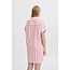LOLIA DRESS Birght Rose/White