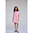 LOLIA DRESS Birght Rose/White