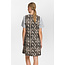 VIITA DRESS Gray Morm Snake