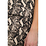 VIITA DRESS Gray Morm Snake