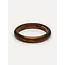 Les Soeurs RESIN ROUND BANGLE Brown