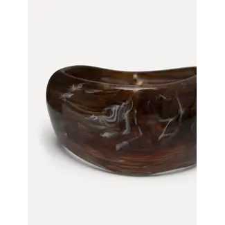 Les Soeurs RESIN RECTANGLE BANGLE Black