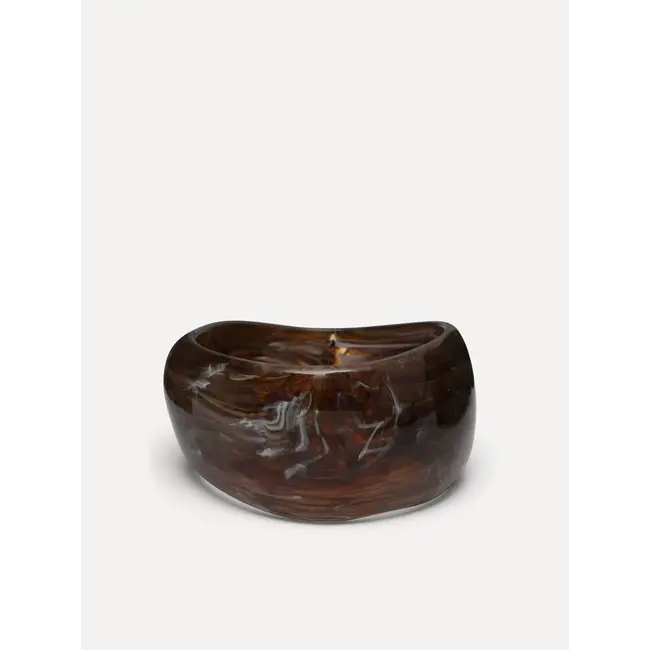 RESIN RECTANGLE BANGLE Black