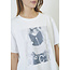 Co Couture SIARA OVERSIZED TEE White