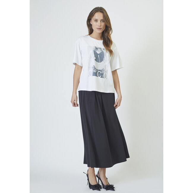 SIARA OVERSIZED TEE White