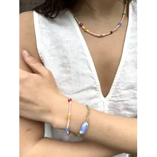 Les Soeurs LENNIE FISH BRACELET Green
