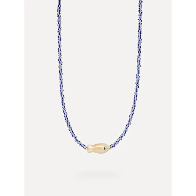 ARIEL FISH NECKLACE Blue