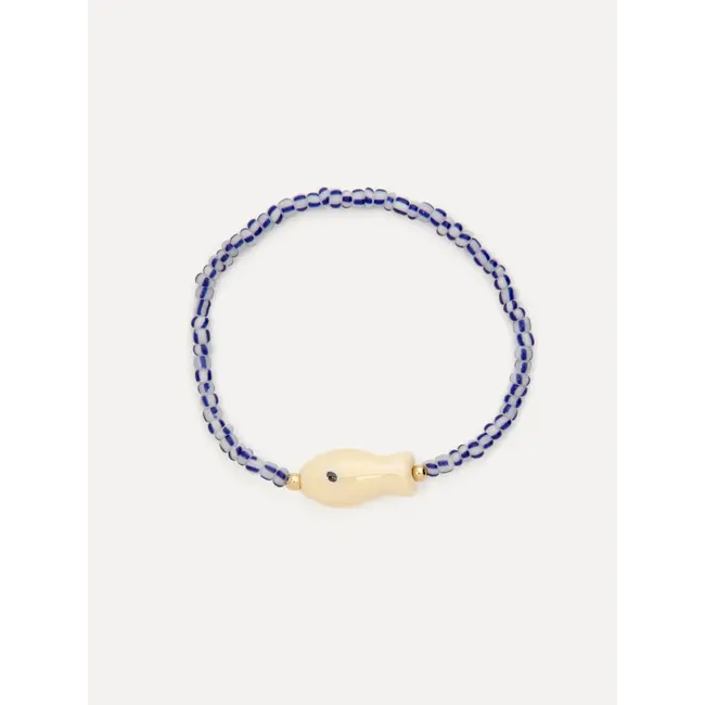 LARA FISH BRACELET Blue