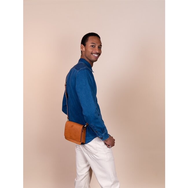 AUDREY MINI BAG Cognac