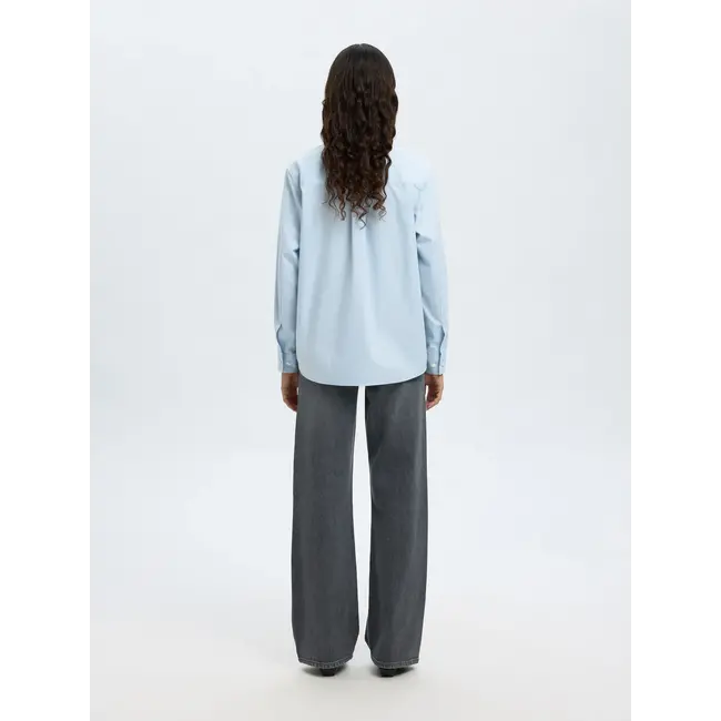 ESTHER RELAXED SHIRT Cashmere Blue