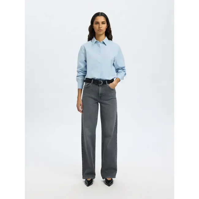 ESTHER RELAXED SHIRT Cashmere Blue