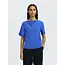 LORENZA COWL NECK TOP Dazzling Blue