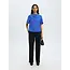 LORENZA COWL NECK TOP Dazzling Blue