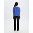 LORENZA COWL NECK TOP Dazzling Blue