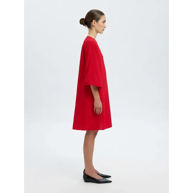 AMIDA DRESS Equestrian Red