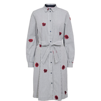 NÜMPH TILLIE SHIRT DRESS Dark Sapphire