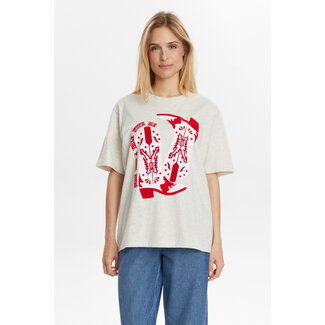 NÜMPH WESTERN SHIRT Creme Melange