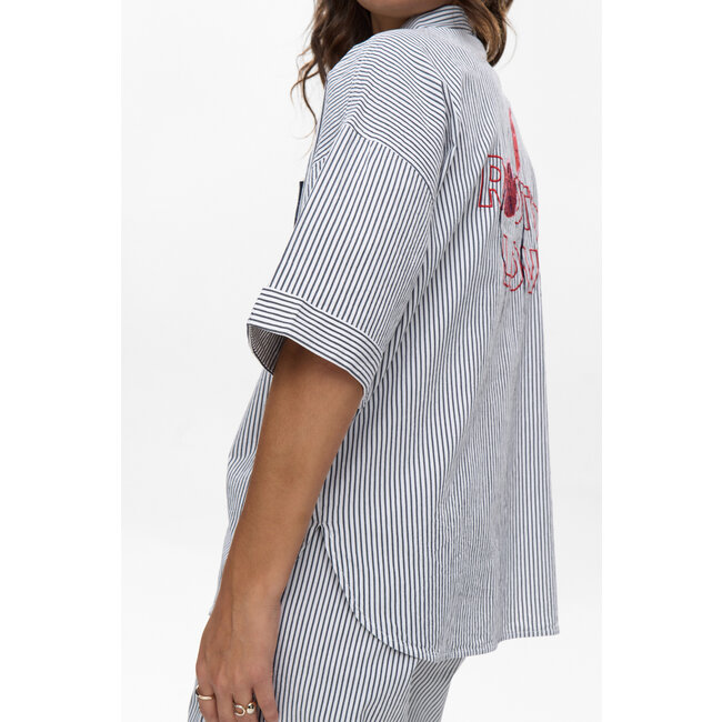 TILLIE SHIRT Dark Sapphire