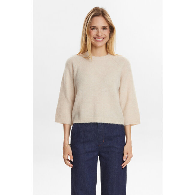 RIETTE SELMA PULLOVER Gray Morn