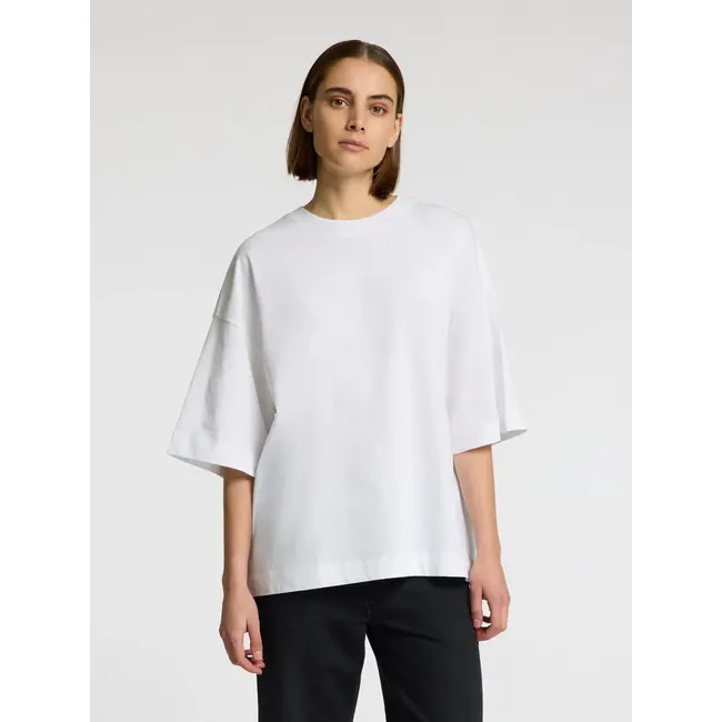 COLWOMAN OVERSIZED TEE Dazzling White