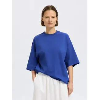 Selected Femme COLWOMAN OVERSIZED TEE White