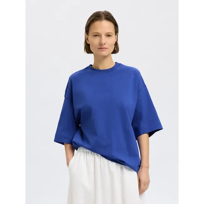 COLWOMAN OVERSIZED TEE White