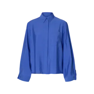 Selected Femme AMARA RELAXED SHIRT Dazzling Blue