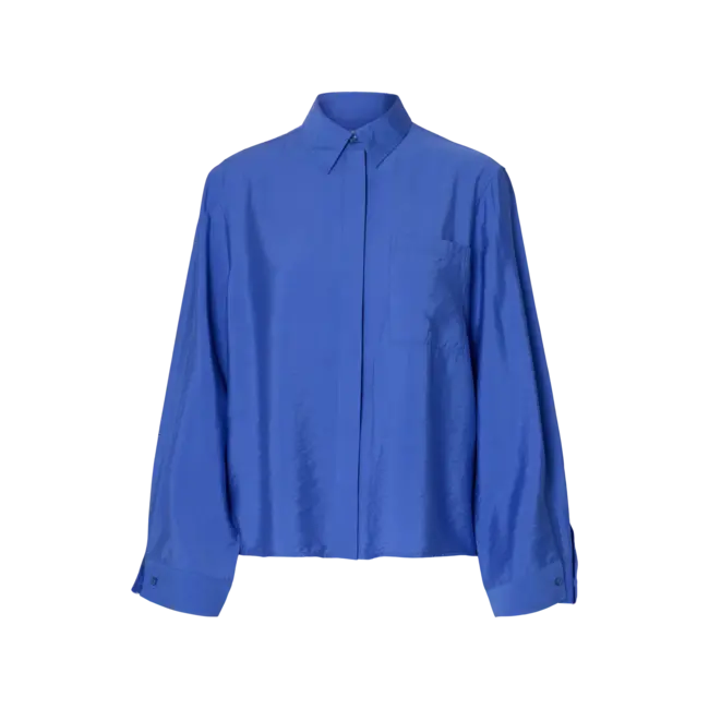 AMARA RELAXED SHIRT Dazzling Blue