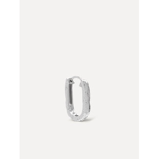 Les Soeurs JAY HAMMERED EARRING Silver