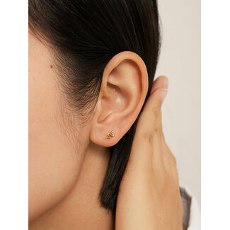 Les Soeurs JOLIE SNAKE EARRING Gold