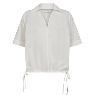 NÜMPH MIRAS BLOUSE Bright White