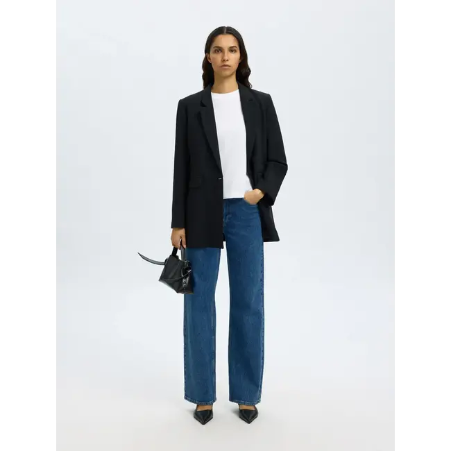 BEA WIDE DENIM Medium Blue