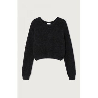American Vintage NIBY KNIT PULL Noir