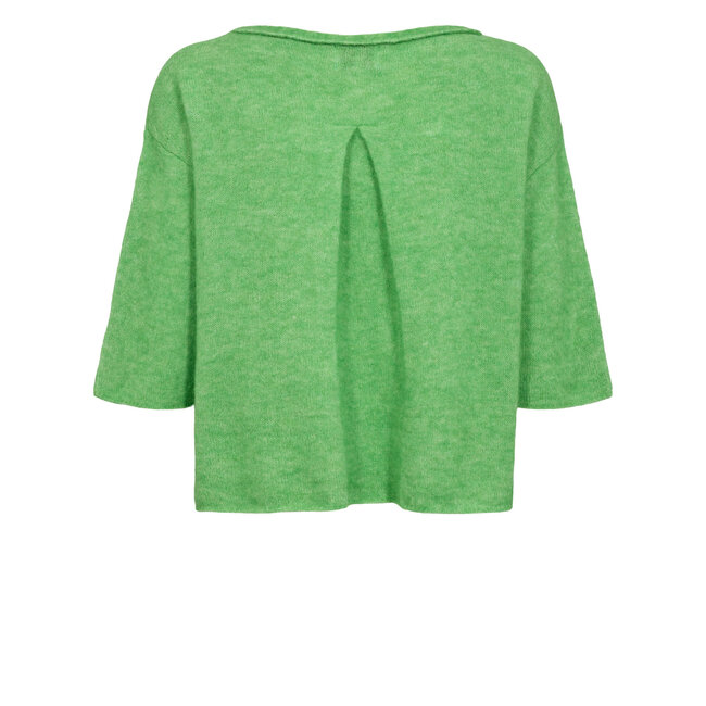 RIETTE PLEAT PULLOVER Poison Green
