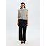 LULU BUTTON VEST Light Grey