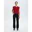 LULU BUTTON VEST Equestrian Red