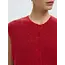 LULU BUTTON VEST Equestrian Red