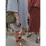 MAE DRESS Mid Grey Melange