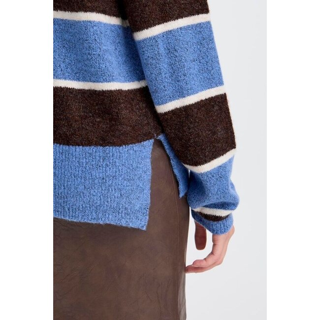 EDEEN KNIT Coffee Bean Stripe